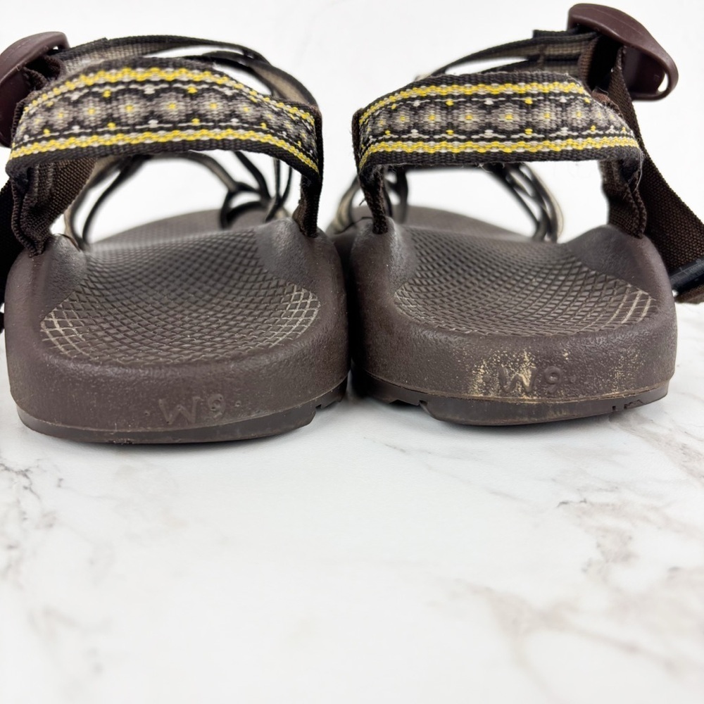 Chaco Women's ZX2 Unaweep Marigold Brown Strappy Sport Sandals Sz 9 - Picture 6 of 8